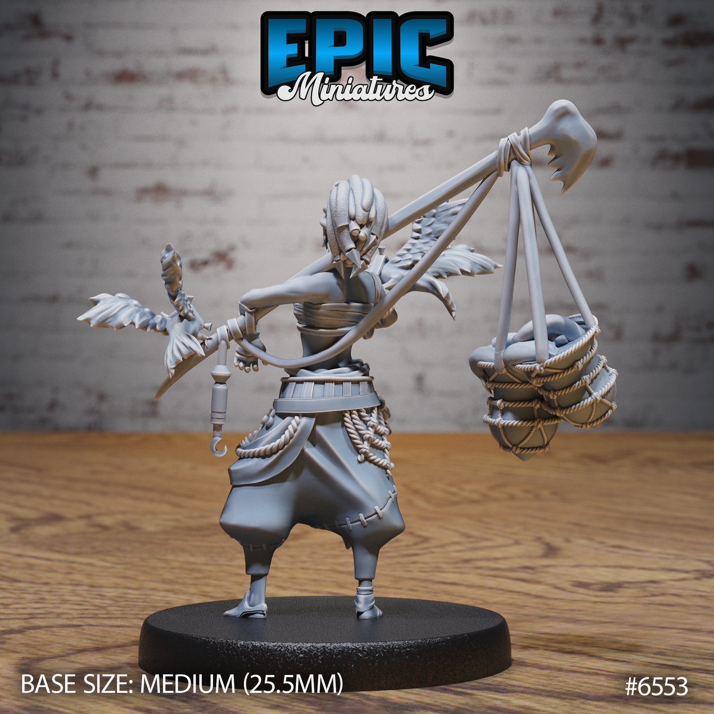 Pirate Island Girl | Tropical Buccaneer Adventurer | Resin Tabletop RPG Figure | 25mm Base