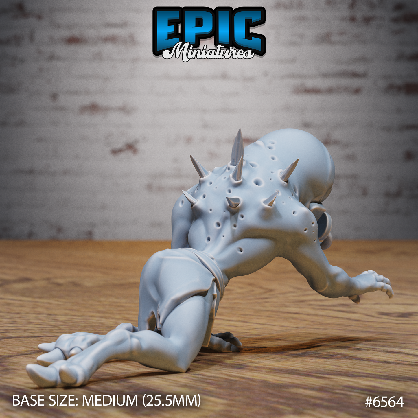 Nothic Baby | Twisted Aberrant Hatchling | Resin Tabletop RPG Figure | 25mm Base