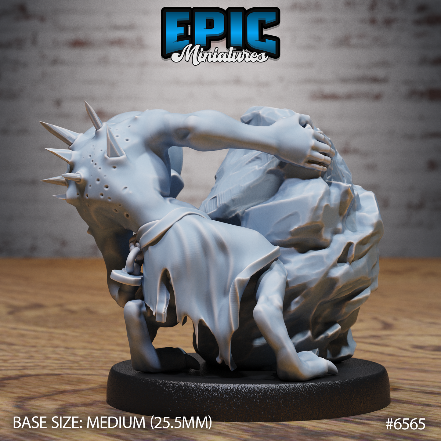 Nothic Baby | Twisted Aberrant Hatchling | Resin Tabletop RPG Figure | 25mm Base