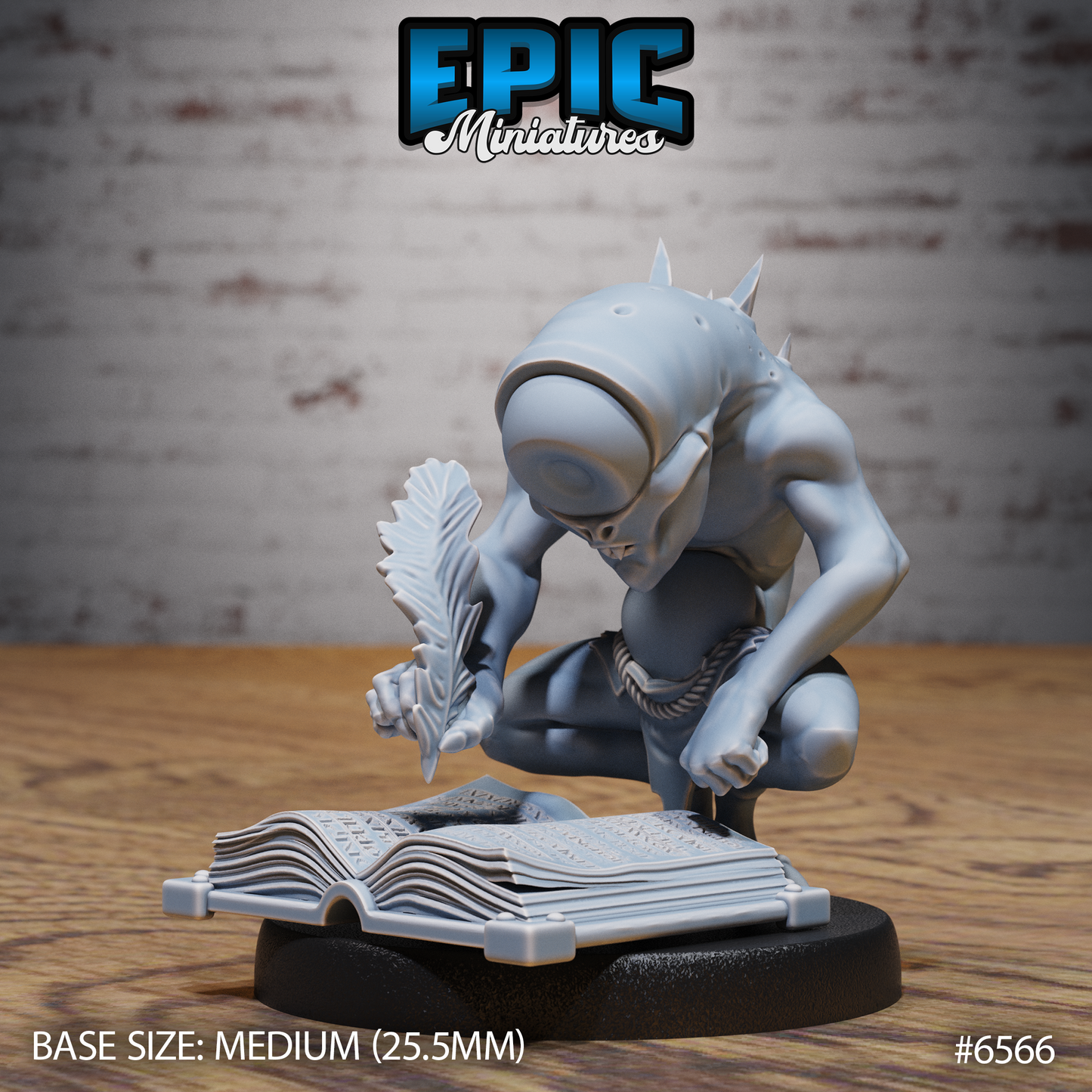 Nothic Baby | Twisted Aberrant Hatchling | Resin Tabletop RPG Figure | 25mm Base