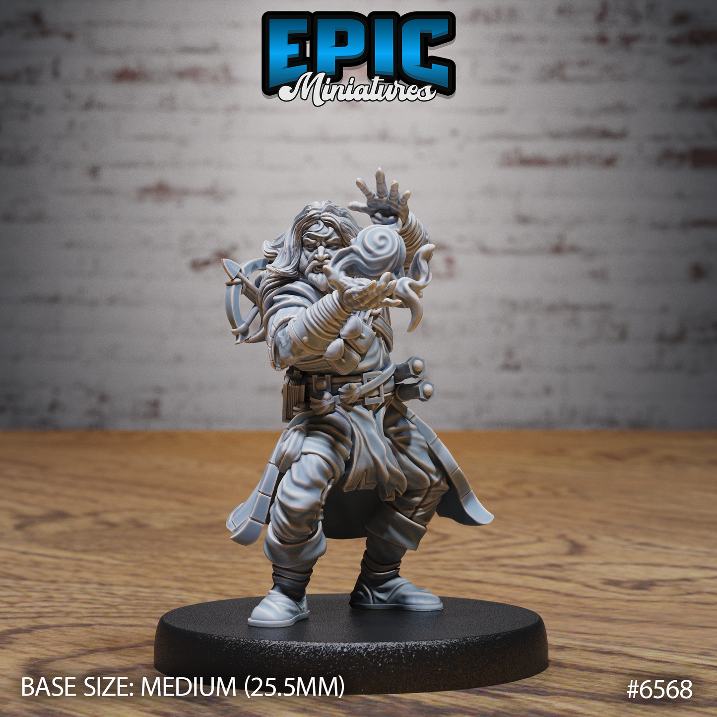 Wizards | Arcane Spellcaster Miniature Set | Resin Tabletop RPG Figures | 25mm Base