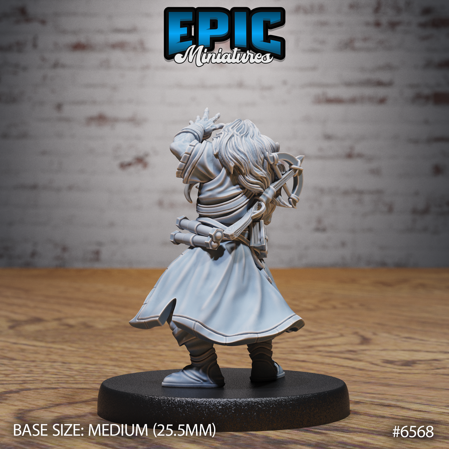 Wizards | Arcane Spellcaster Miniature Set | Resin Tabletop RPG Figures | 25mm Base
