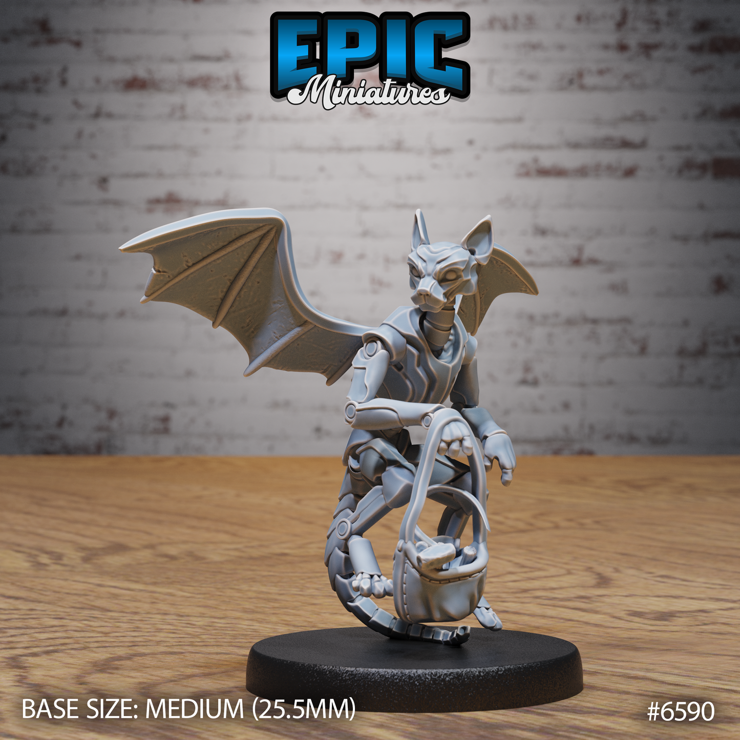 Homunculus | Arcane Alchemical Servitor | Resin Tabletop RPG Figure | 25mm Base