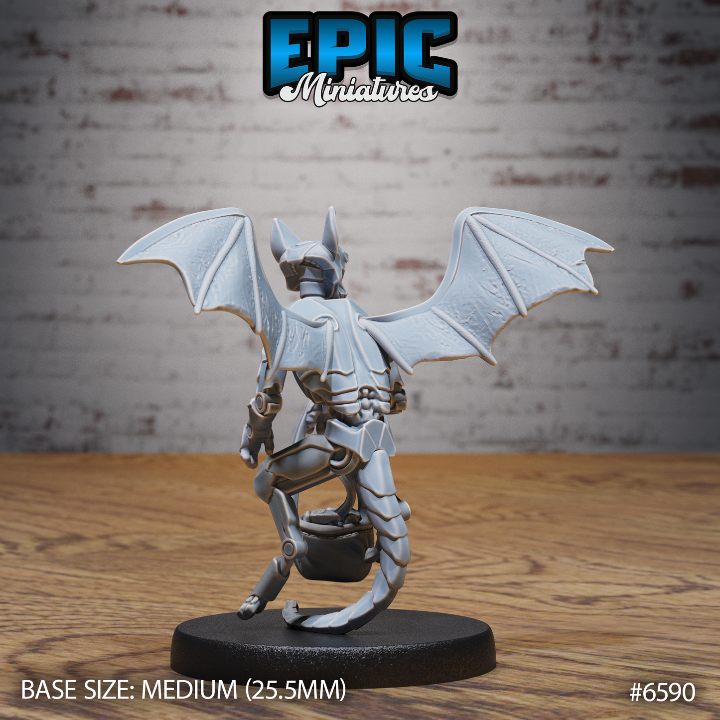 Homunculus | Arcane Alchemical Servitor | Resin Tabletop RPG Figure | 25mm Base