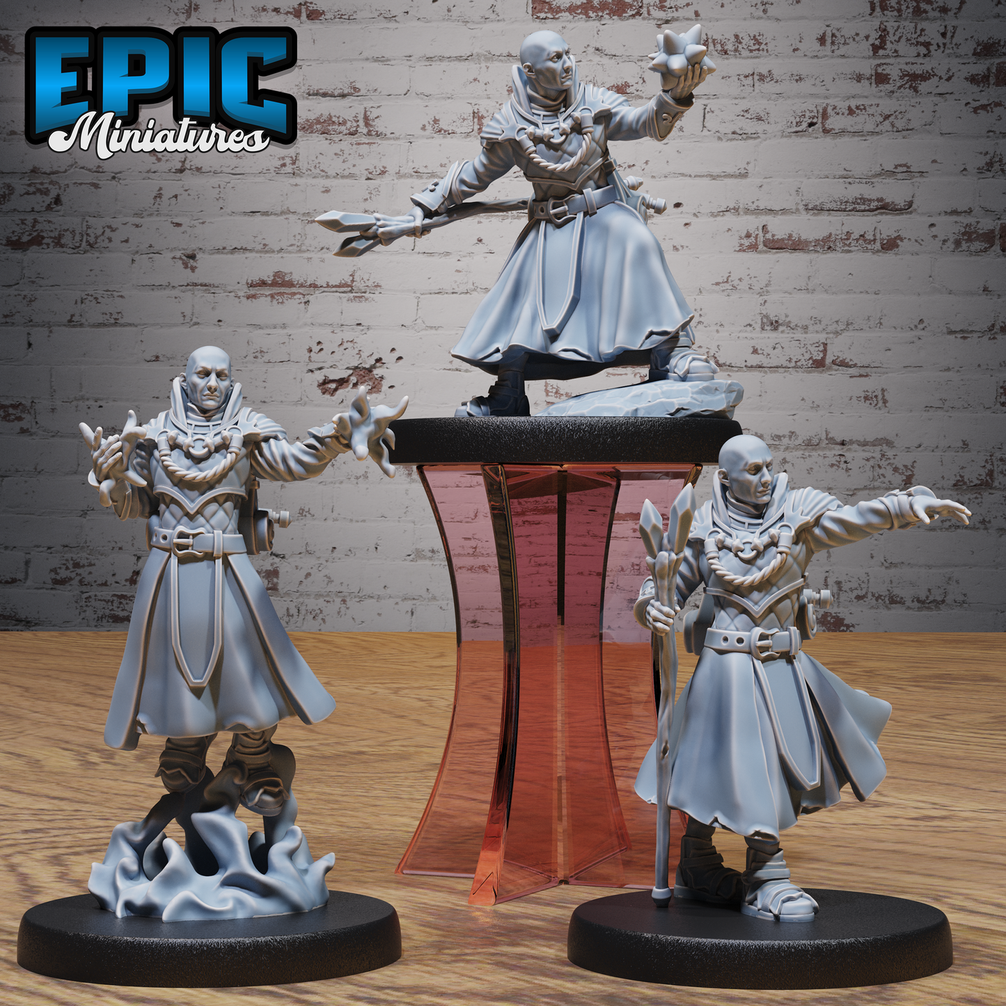Transmuter Wizard | Master of Arcane Transformation | Resin Tabletop RPG Figure | 25mm Base