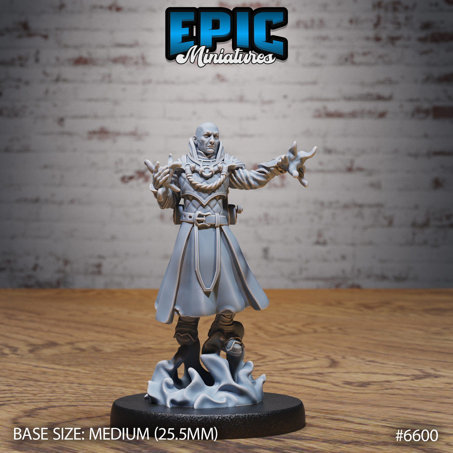 Transmuter Wizard | Master of Arcane Transformation | Resin Tabletop RPG Figure | 25mm Base