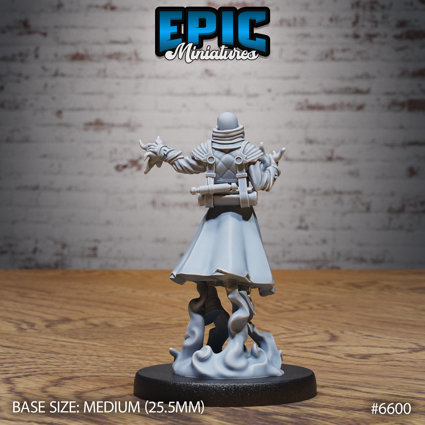 Transmuter Wizard | Master of Arcane Transformation | Resin Tabletop RPG Figure | 25mm Base