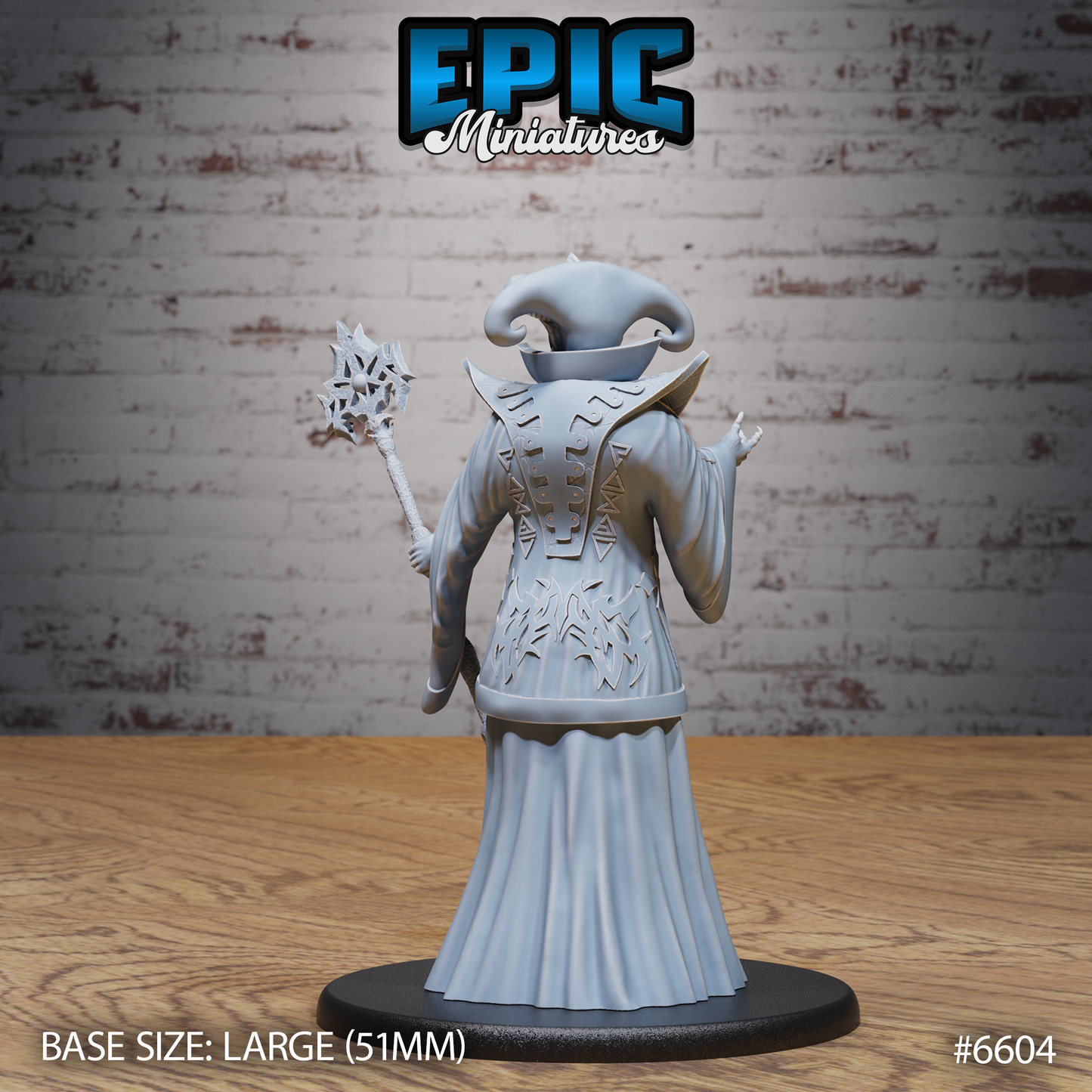 Asmodeus Avatar | Infernal Lord Incarnate | Resin Tabletop RPG Figure | 51mm Base