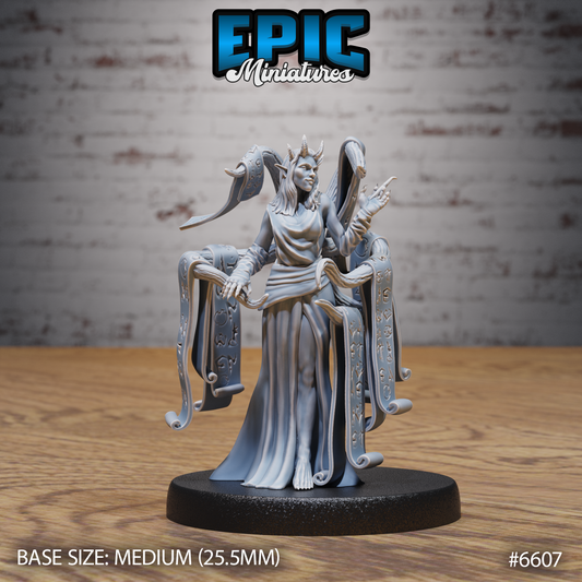 Contract Devil Devil DND Miniature TTRPG Resin Figure 25mm Base