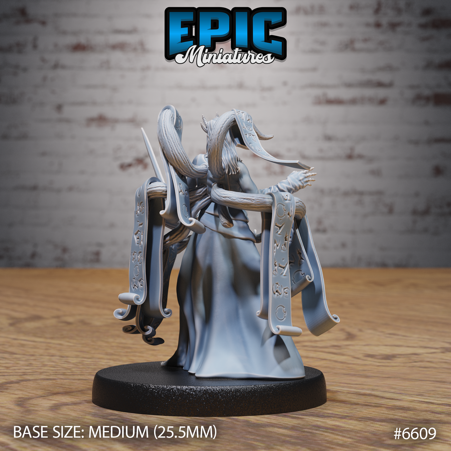 Contract Devil Devil DND Miniature TTRPG Resin Figure 25mm Base