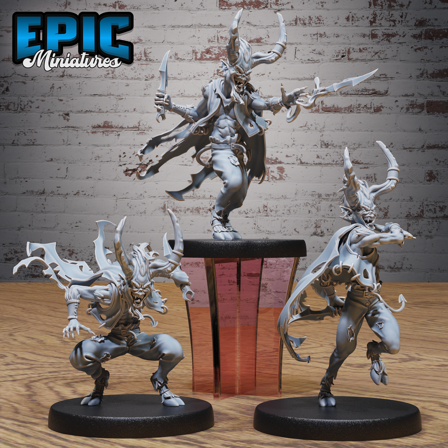 Spring Heeled Jack Fiend DND Miniature TTRPG Resin Figure 25mm Base