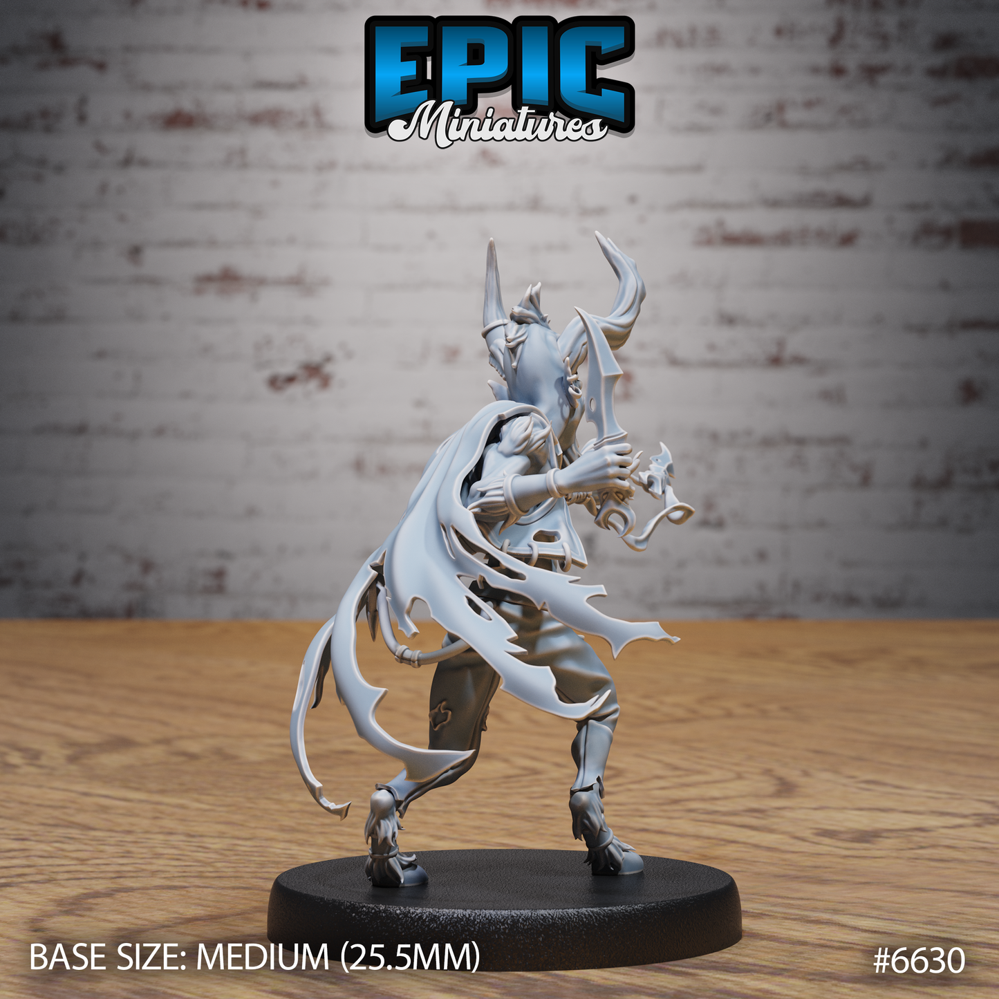 Spring Heeled Jack Fiend DND Miniature TTRPG Resin Figure 25mm Base