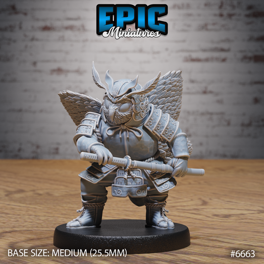 Bug Samurai DND Miniature TTRPG Resin Figure 25mm Base