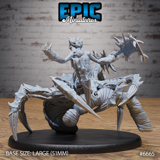 Ushi Oni Brood Mother DND Miniature TTRPG Resin Figure 50mm Base
