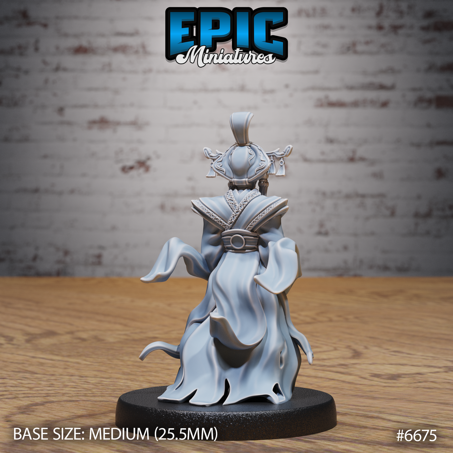 Banshee Queen DND Miniature TTRPG Resin Figure 25mm Base