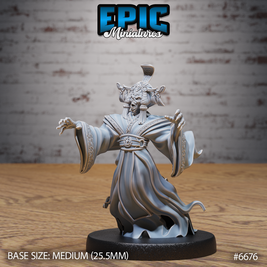 Banshee Queen DND Miniature TTRPG Resin Figure 25mm Base