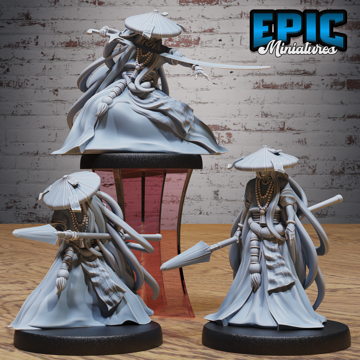 Immortal Monk DND Miniature TTRPG Resin Figure 25mm Base