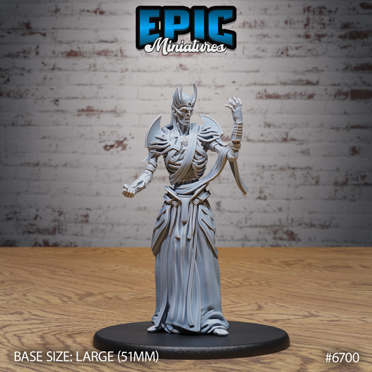 Vecna DND TTRPG Resin Model 51mm Base