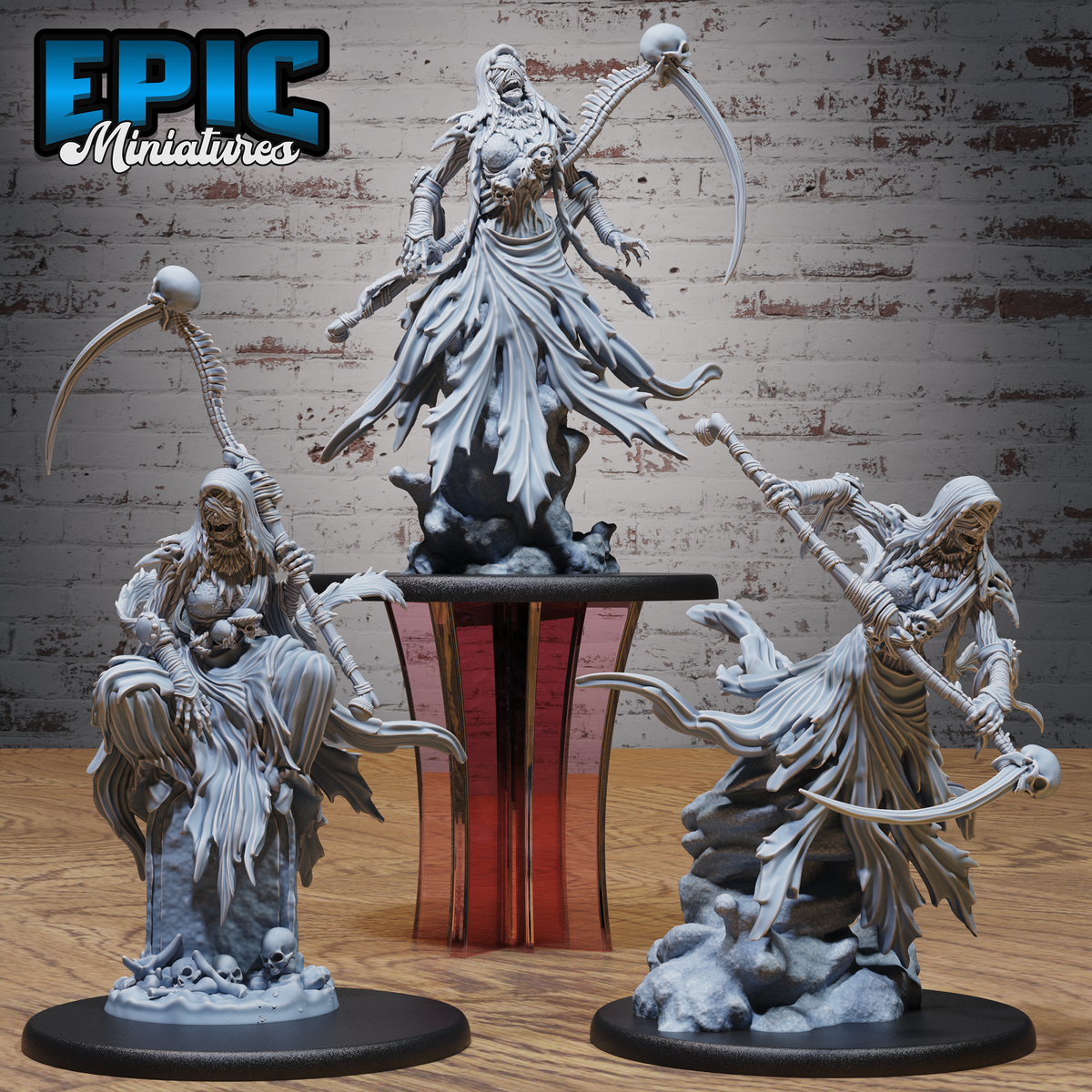 Wraith Mother DND TTRPG Resin Model 51mm Base