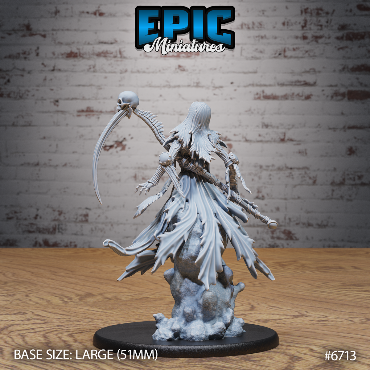 Wraith Mother DND TTRPG Resin Model 51mm Base