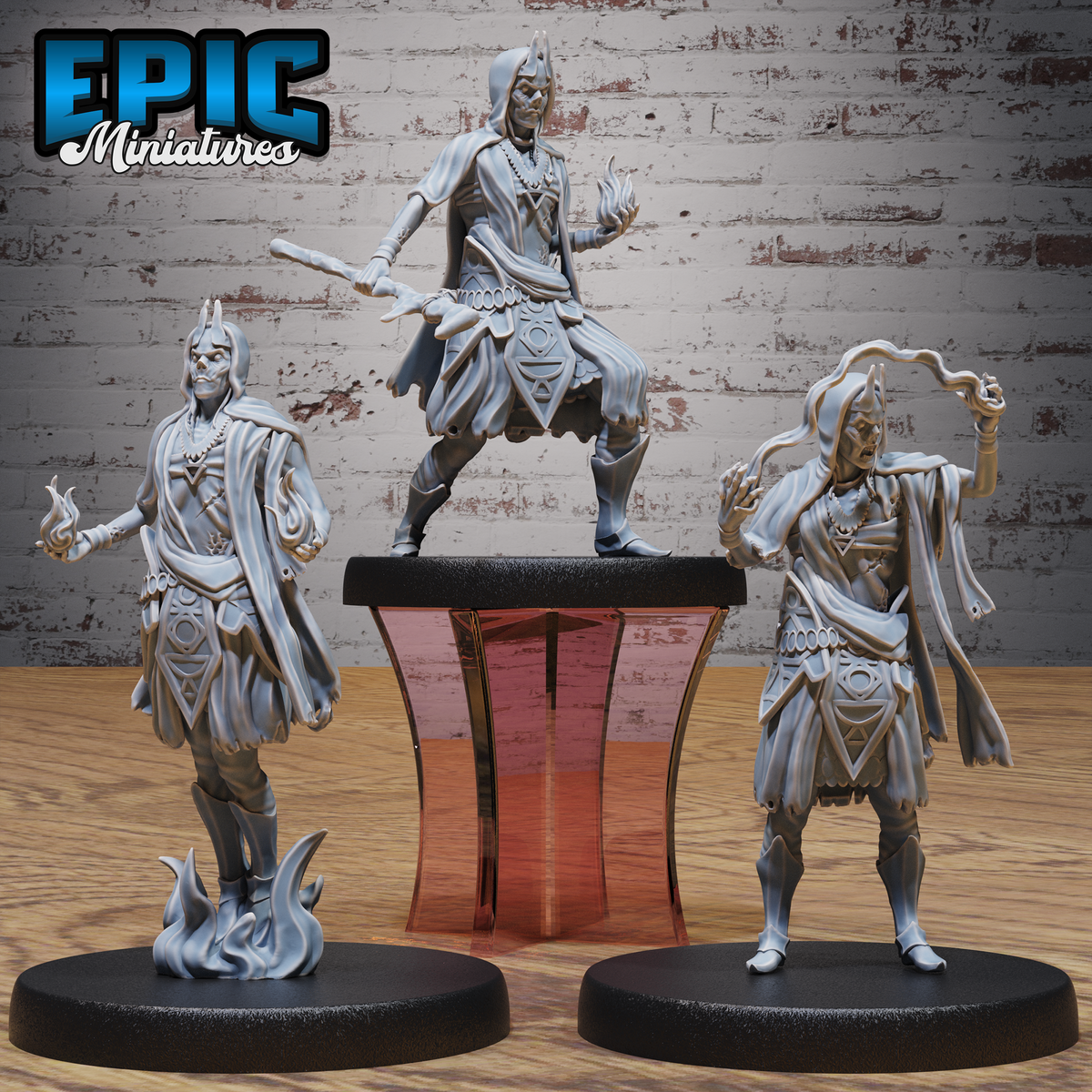 Novice Lich DND Miniature TTRPG Resin Figure 25mm Base