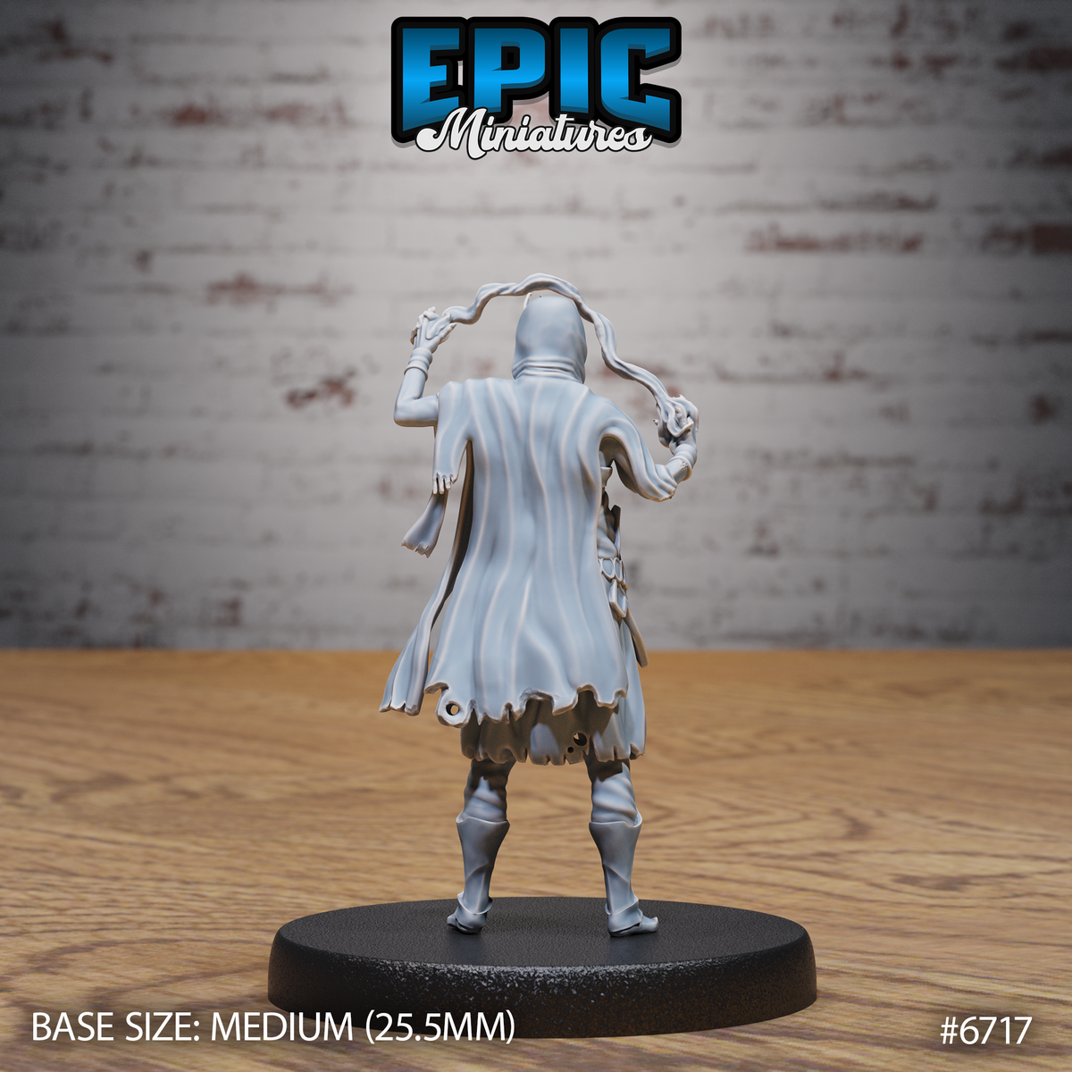 Novice Lich DND Miniature TTRPG Resin Figure 25mm Base