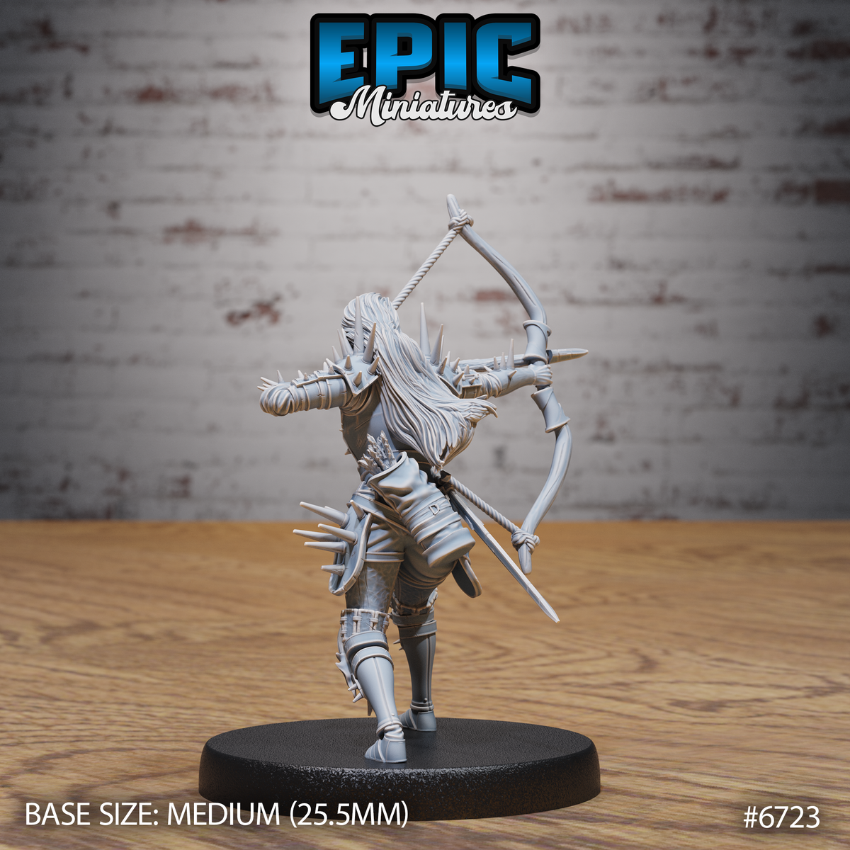 Wight Warrior DND Miniature TTRPG Resin Figure 25mm Base
