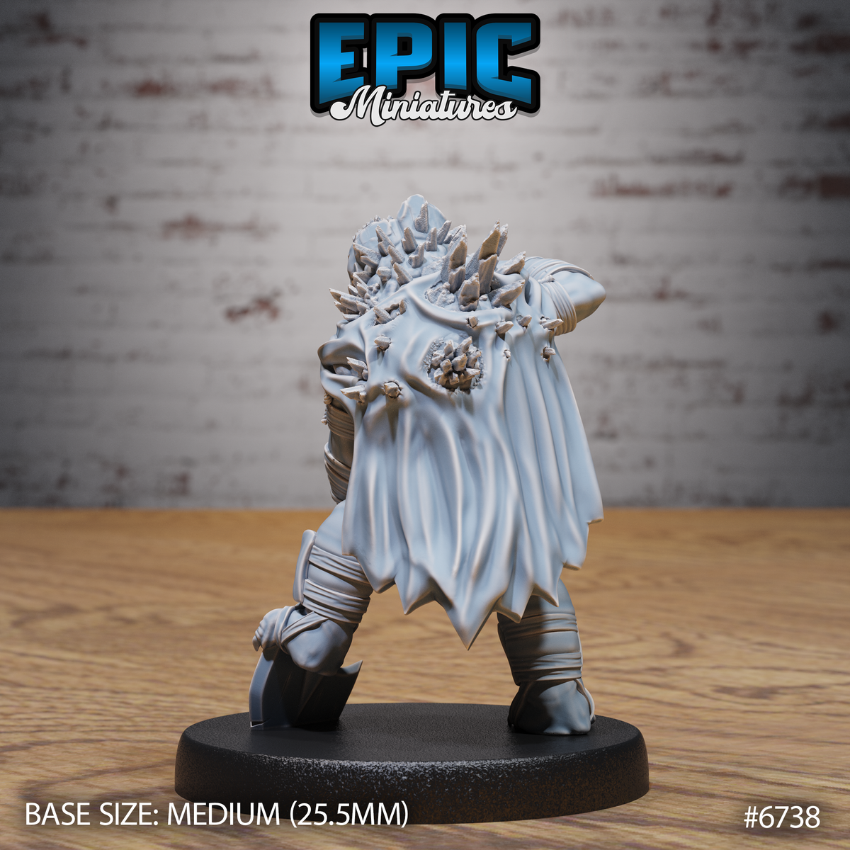 Turtlefolk DND Miniature TTRPG Resin Figure 25mm Base