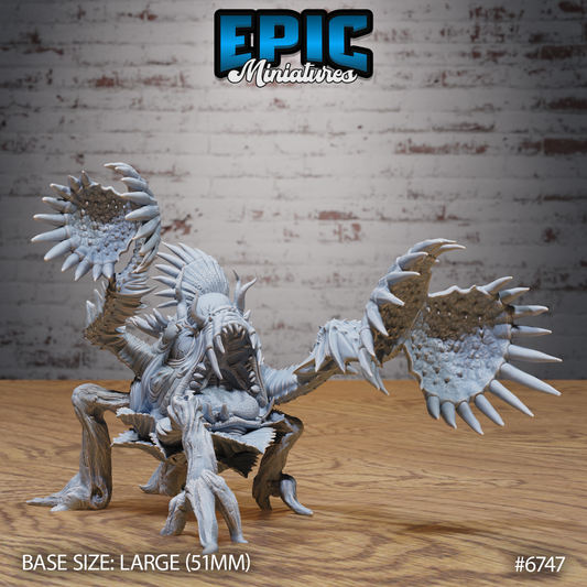Giga Flytrap DND TTRPG Resin Model 51mm Base