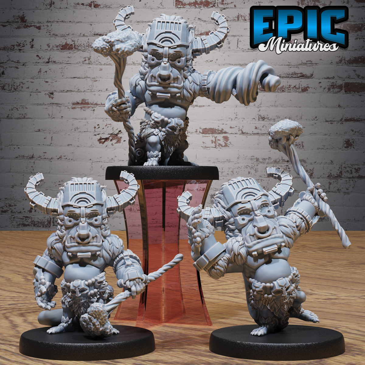 Void Shaman DND Miniature TTRPG Resin Figure 25mm Base