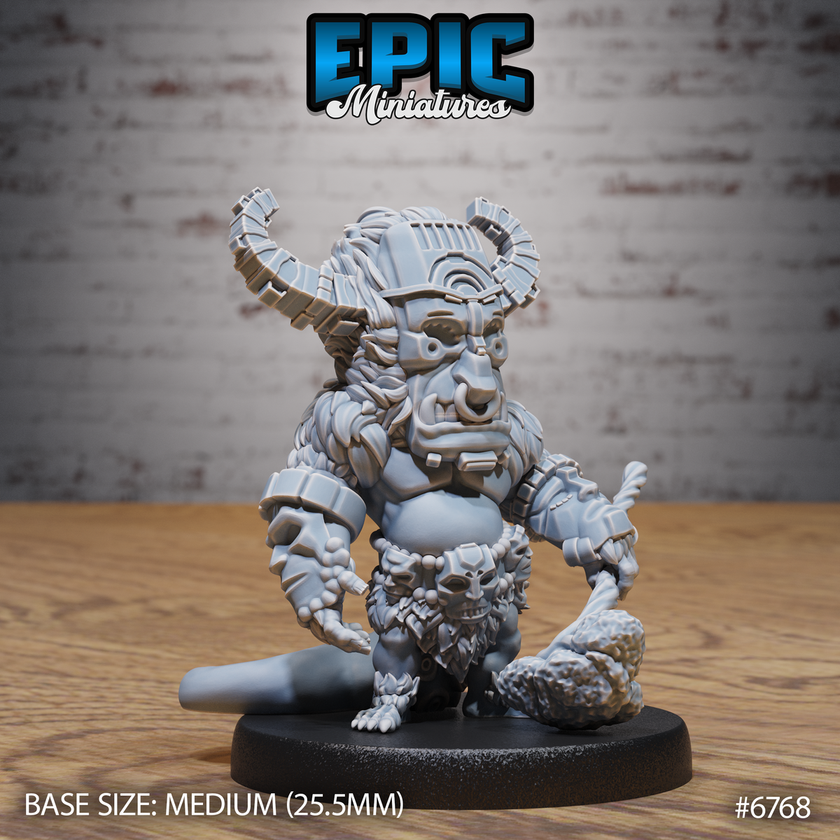 Void Shaman DND Miniature TTRPG Resin Figure 25mm Base