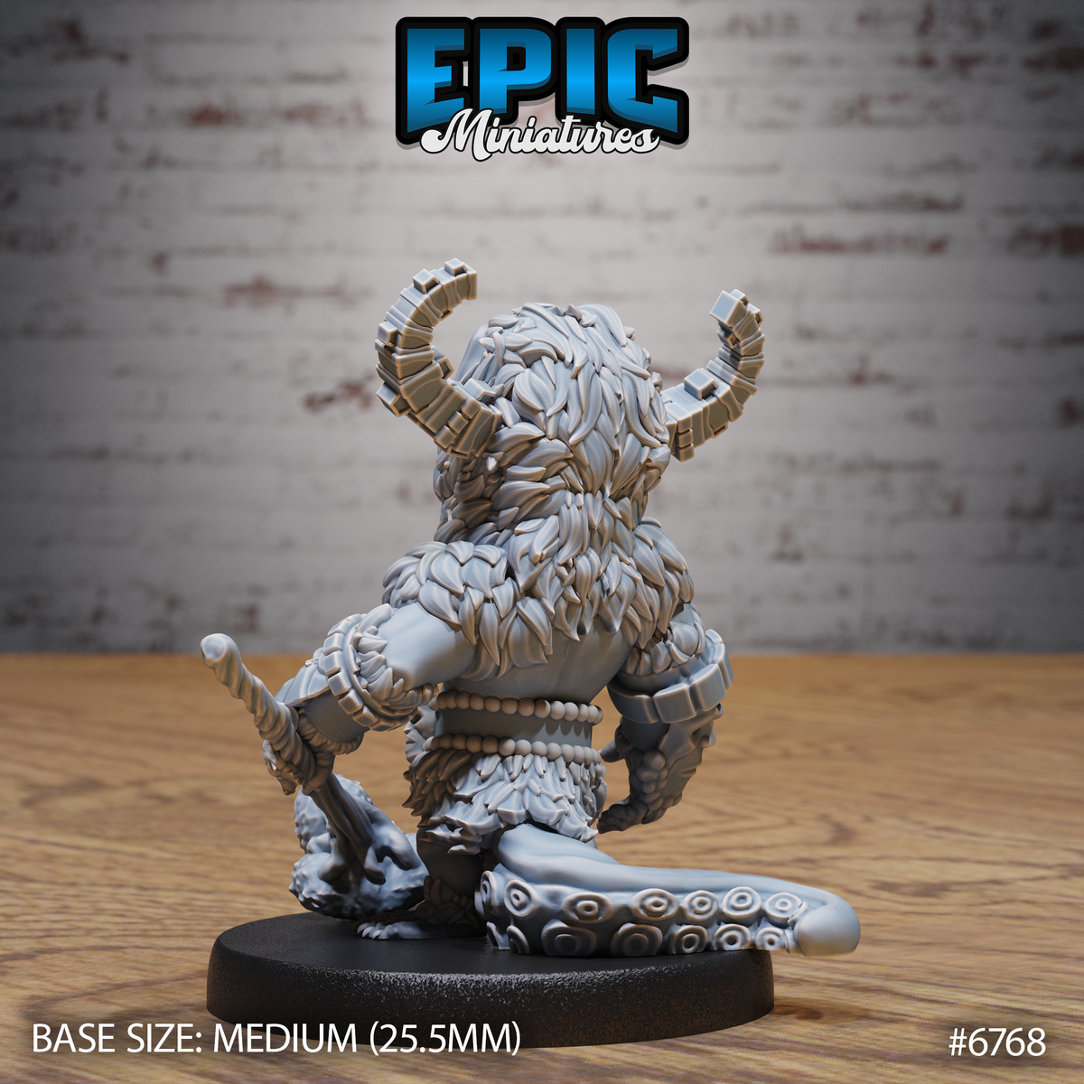 Void Shaman DND Miniature TTRPG Resin Figure 25mm Base