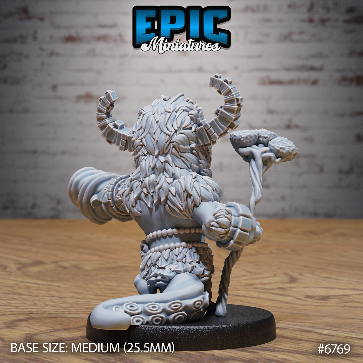 Void Shaman DND Miniature TTRPG Resin Figure 25mm Base