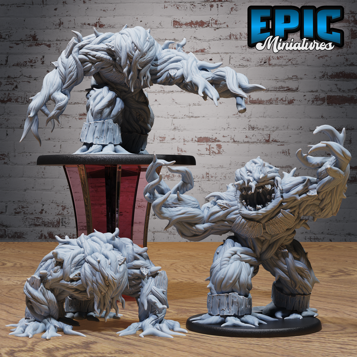 Shambling Mound DND TTRPG Resin Model 51mm Base