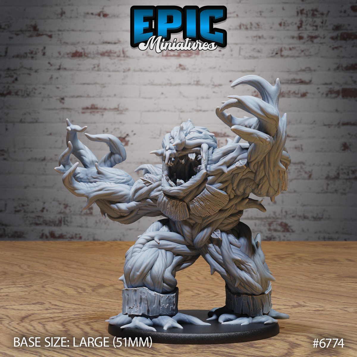 Shambling Mound DND TTRPG Resin Model 51mm Base