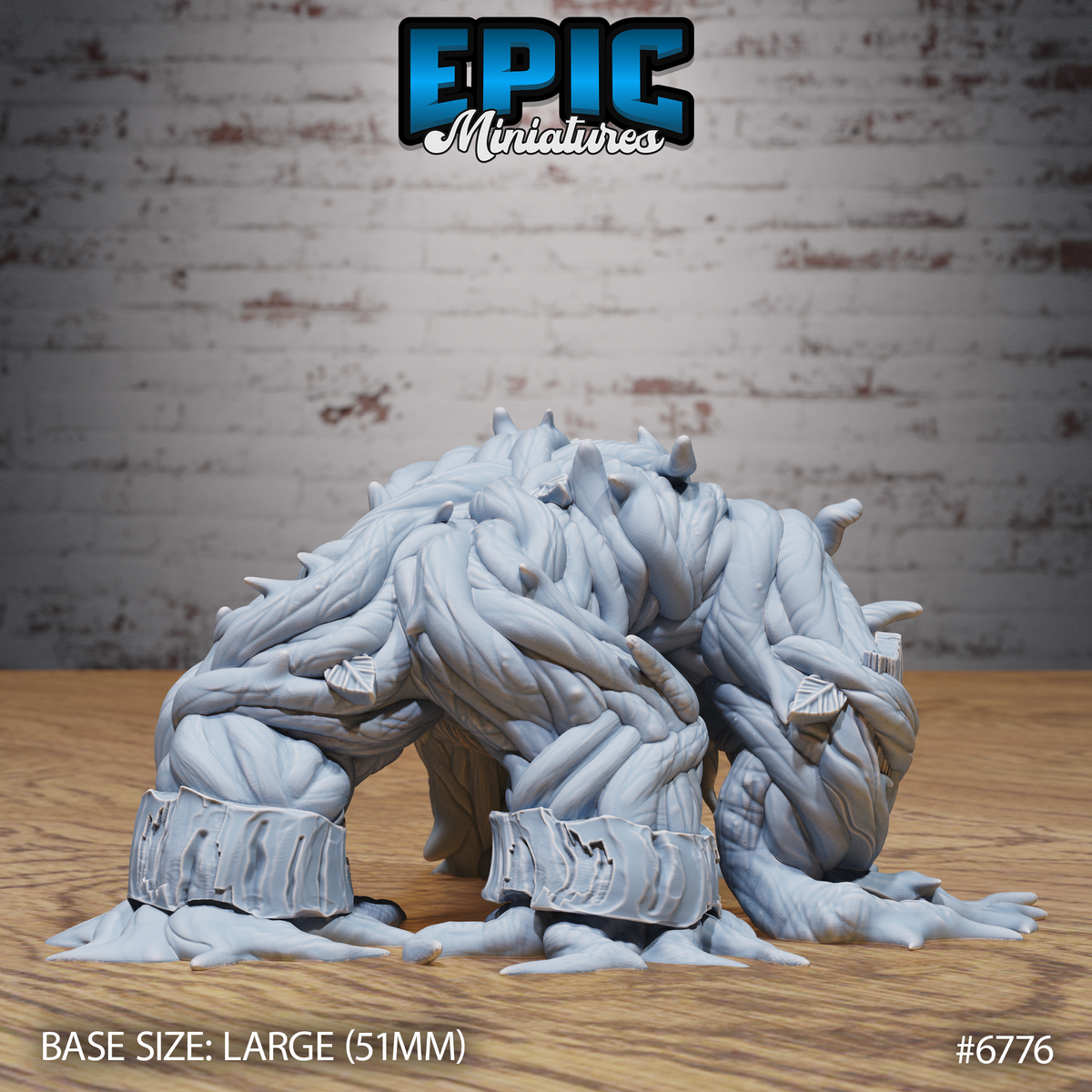Shambling Mound DND TTRPG Resin Model 51mm Base