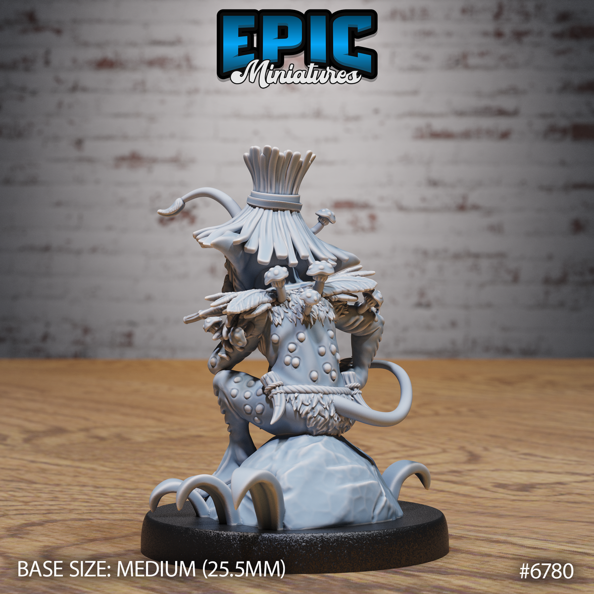 Jungle Goblin DND Miniature TTRPG Resin Figure 25mm Base