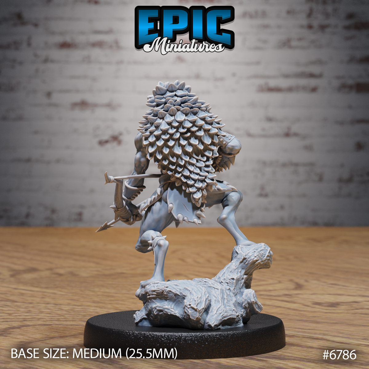 Frogfolk DND Miniature TTRPG Resin Figure 25mm Base