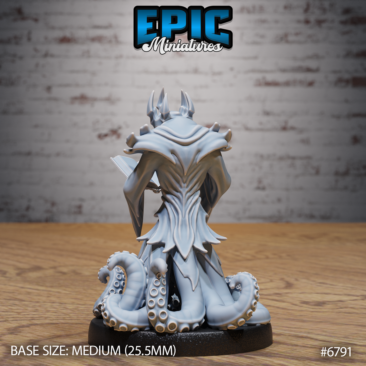 Hastur Yellow King Avatar DND Miniature TTRPG Resin Figure 25mm Base