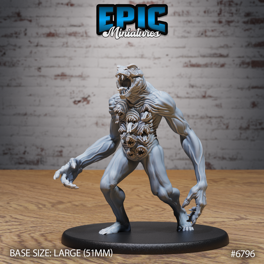 Spawn of Yig DND TTRPG Resin Model 51mm Base