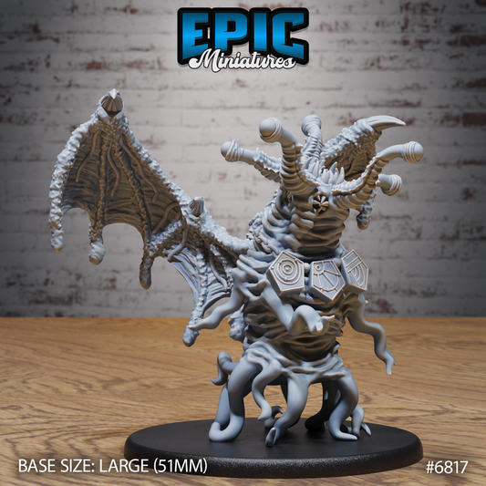 Elder Thing DND TTRPG Resin Model 51mm Base