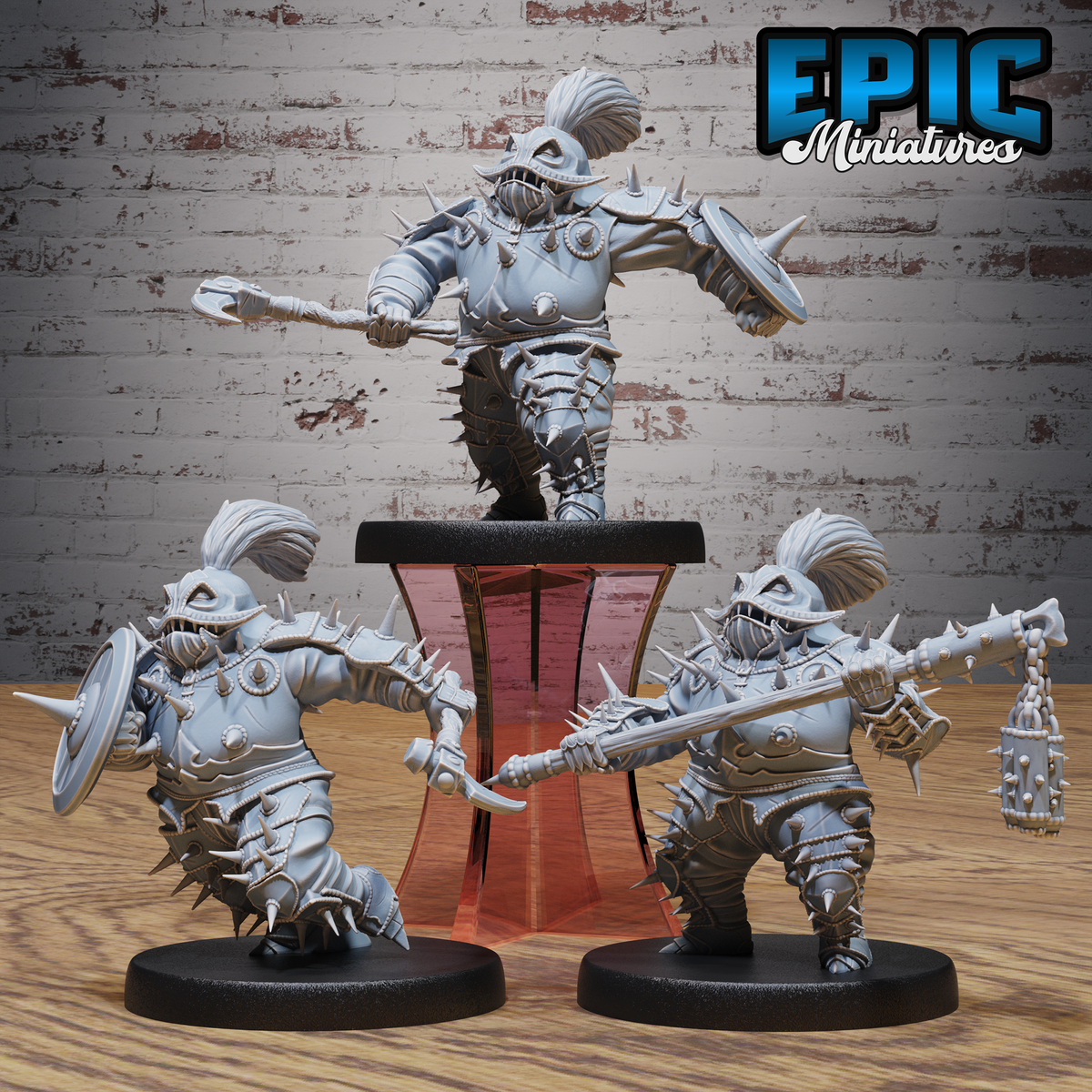 Spike Sadist DND Miniature TTRPG Resin Figure 25mm Base
