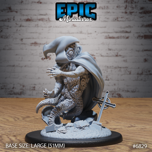 Shoggoth Monk DND TTRPG Resin Model 51mm Base