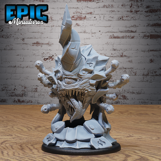 Rune Warped Eye Tyrant DND TTRPG Resin Model 51mm Base