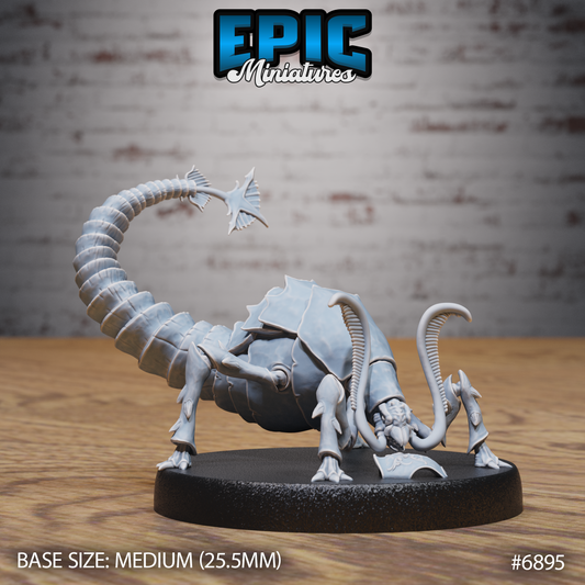 Rust Monster DND Miniature TTRPG Resin Figure 25mm Base