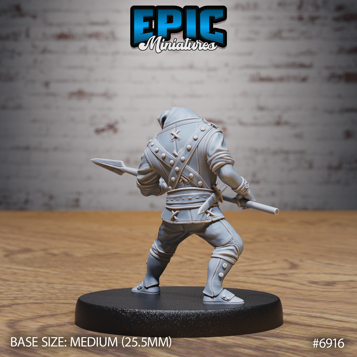 Dog Folk Noble DND Miniature TTRPG Resin Figure 25mm Base
