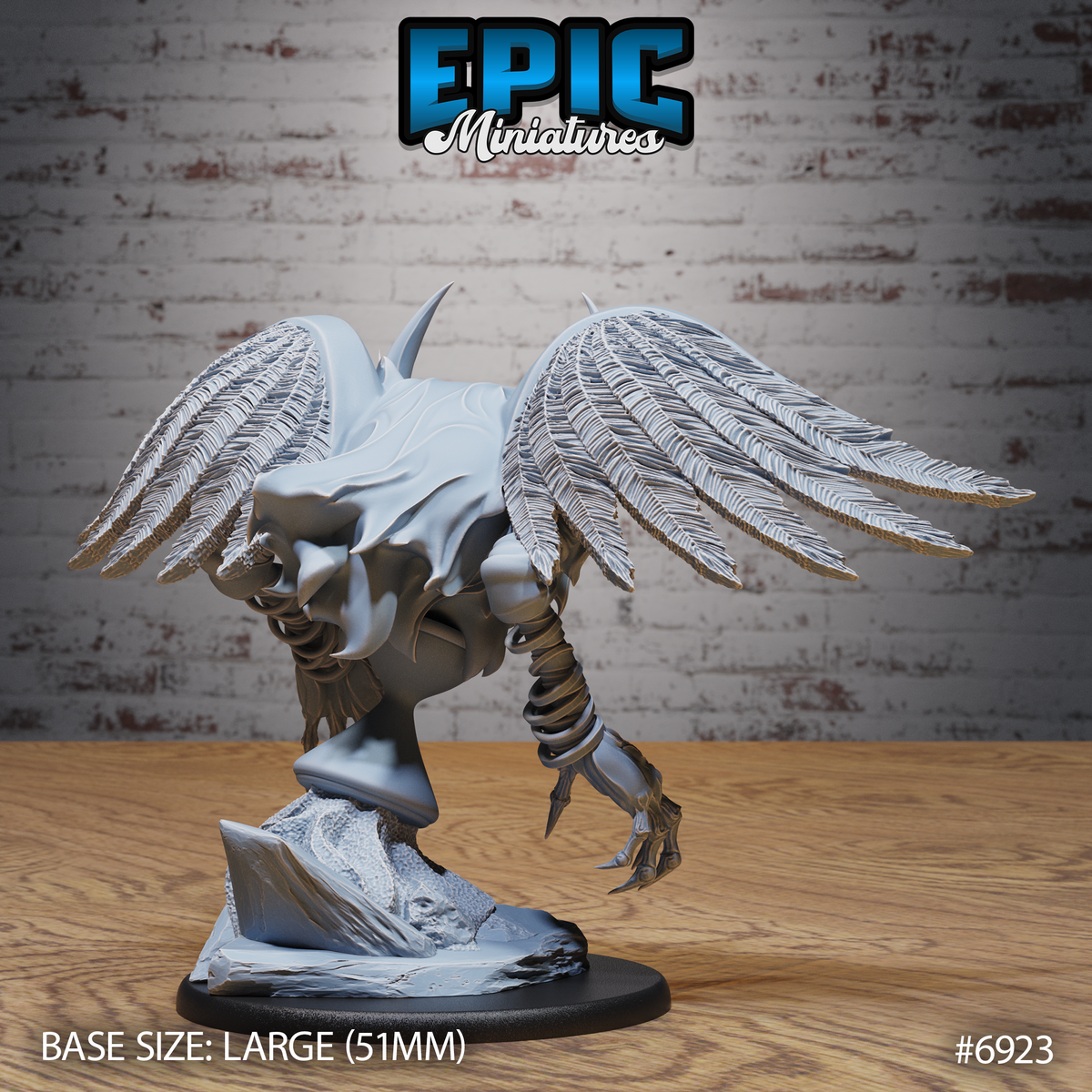 Chronos Tyrant DND TTRPG Resin Model 51mm Base