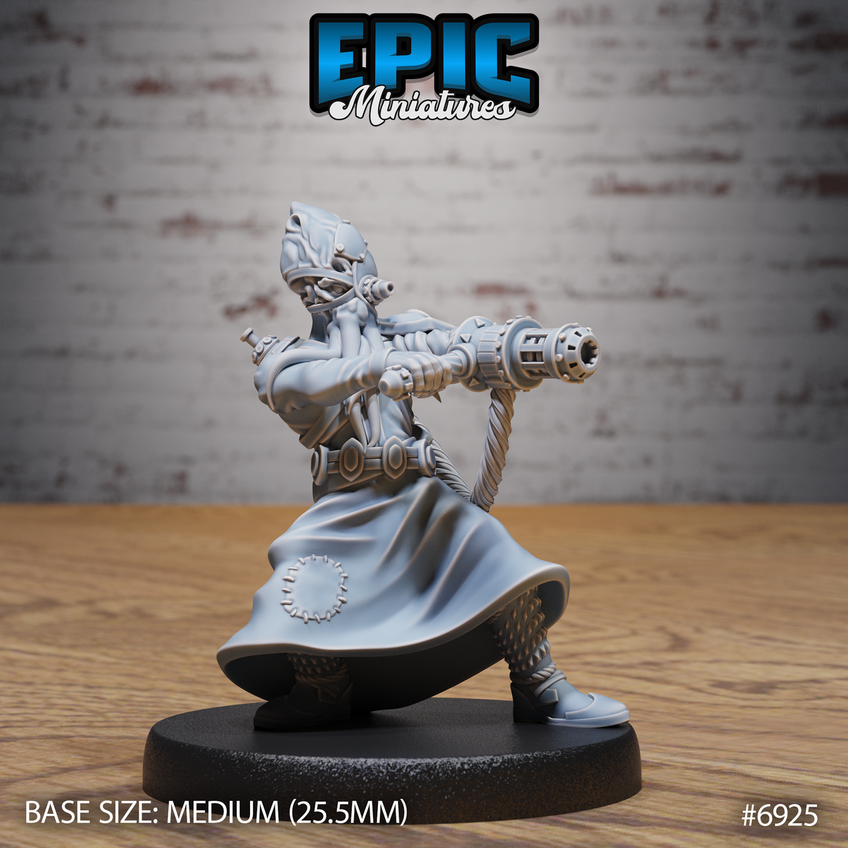 Mind Eater DND Miniature TTRPG Resin Figure 25mm Base