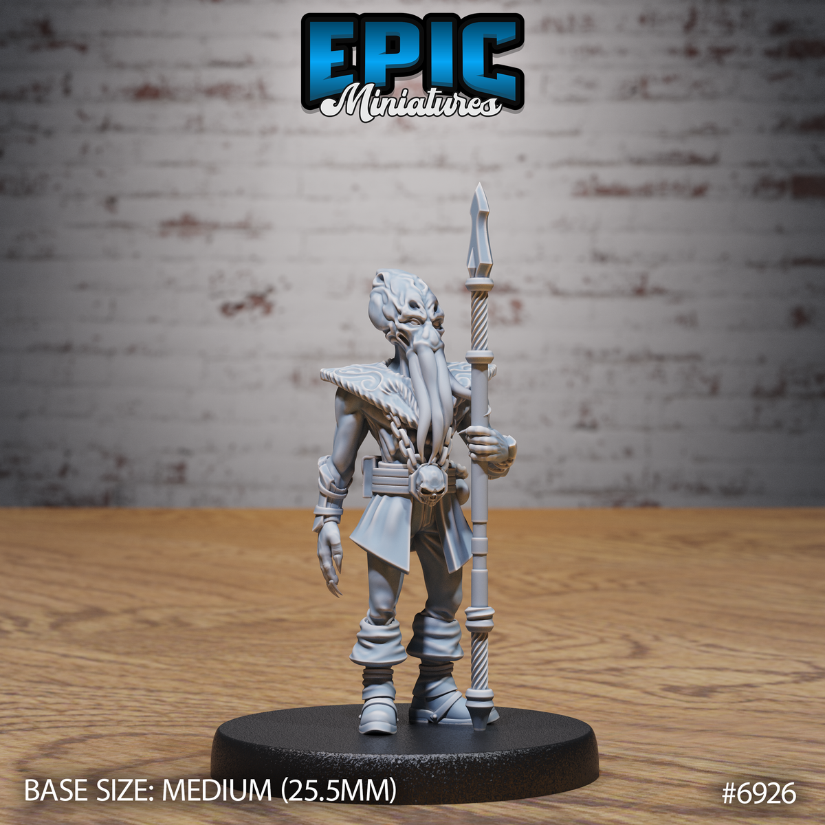 Mind Eater DND Miniature TTRPG Resin Figure 25mm Base