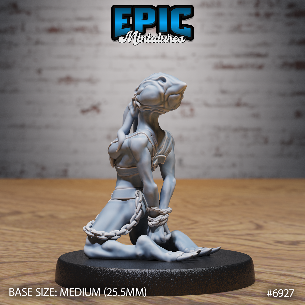 Mind Eater DND Miniature TTRPG Resin Figure 25mm Base